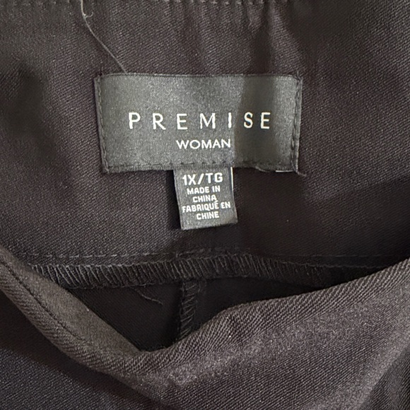 Premise Elegant Black Trousers - Picture 3 of 4